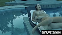 BrunettesLoveDick - Smoking Hot Anastasia Black Gets Her Pussy Reamed