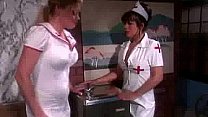 Busty blond nurse fucked on bed - Free Big Tits