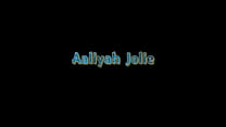 Ass loving Aaliyah Jolie with small tits drilled hard till creampie.