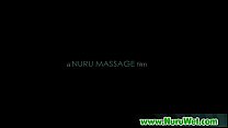 Japanese Nuru Massage And Hardcore Fuck On Air Matress 27