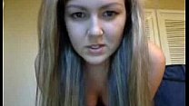 Cute Amateur Babe on Webcam Live Sex Show (10)