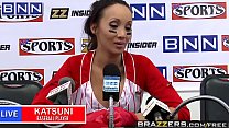 Brazzers - Big Tits In Sports -  Fuck The Fans scene starring Katsuni and Keiran Lee