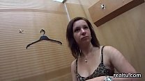Stunning czech girl gets seduced in the supermarket and pounded in pov