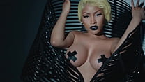 Nicki Minaj Grinding Topless