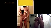 I masturbate after pinching my nipples and balls with clothes peg - 3
