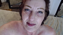 754 Wait, what? She is 60? No way!! Sexy redheaded and blue eyed DawnSkye