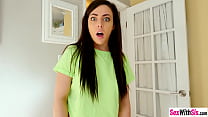 Pretty stepsis fucked hardcore by her horny stepbrother
