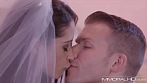 Bride has first anal after the wedding