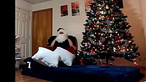 Lexie Bell blows Santa