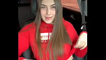 Hermosa chica en webcam