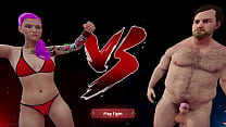 Ethan and Anise Valentine have their first Sex Battle in NF3D