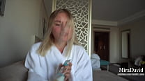 Blonde takes dick with big pleasure on vacation