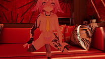 VTuber Does Hot and Heavy Masturbation with a Dildo