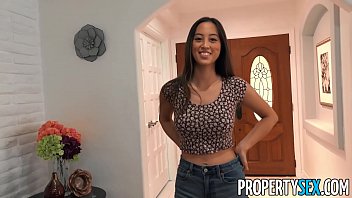 PropertySex Attractive Asian Cutie Rewards Very Gracious and Kind BnB Owner by Fucking Him