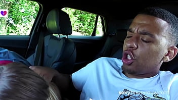 WHAAAAT? OUTDOOR SEX by black man inside the car! (Netherlands) - SEXYBUURVROUW.com