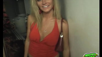 Can someone PLEASE ID this girl? Hot blonde fucks in the alley