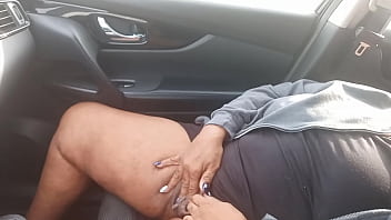 Husband Fingering My Pussy In The Car